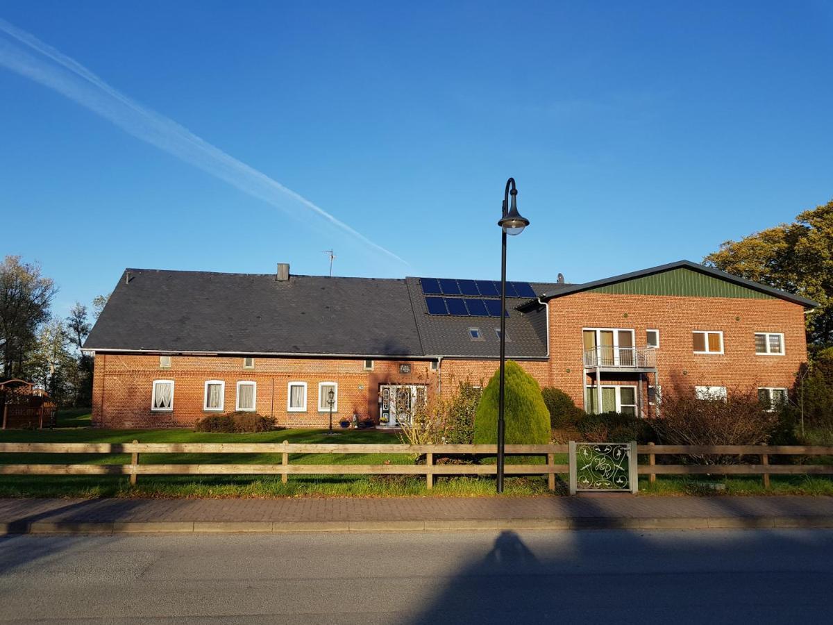 Biolandhof Dorn Highlander Vom Elbdeich Apartment Nordleda Exterior photo
